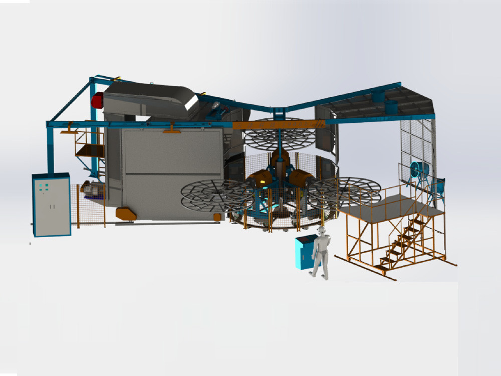 Latest company blogs about The tower rotary plastic rolling machine leads the innovation of the rotomolding process and improves the production efficiency and quality