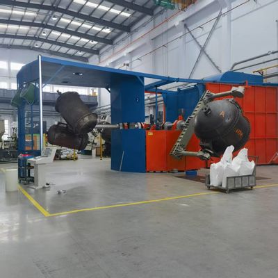 Efficiently Produce Large Storage Tanks and More with Three-Arm Carousel Rotational Molding Equipment