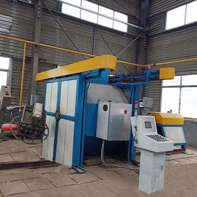 Buy Indirect Mold Cooling Rotary Molding Machine With Automatic Temperature Control online manufacture