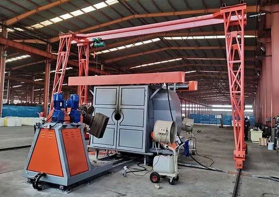 Buy Rotational Molding Shuttle Roto Molds Machine PLC Control online manufacture