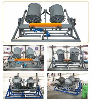 Buy Gas Heating Lab Large Roto Molding Machine With Stainless Steel Mold online manufacture