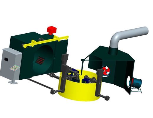 Buy 500-1000 Liters Capacity Roto Molder Machine 10-20 Cycles/H online manufacture