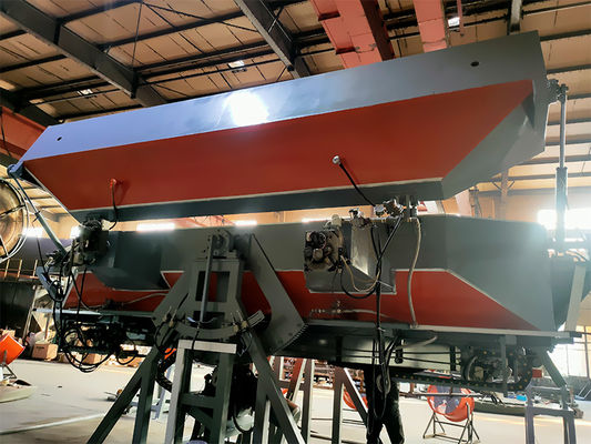 Buy Electric Rock And Roll Rotomoulding Machine Hot Air Circulation online manufacture
