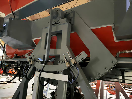 Buy PLC Controlled Hot Air Circulation Rock N Roll Rotational Moulding Machine online manufacture
