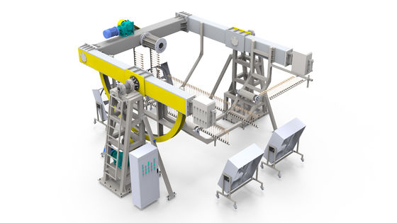 Buy OEM Rotomoulding Water Tank Making Machine Adjustable Rotation Speed online manufacture