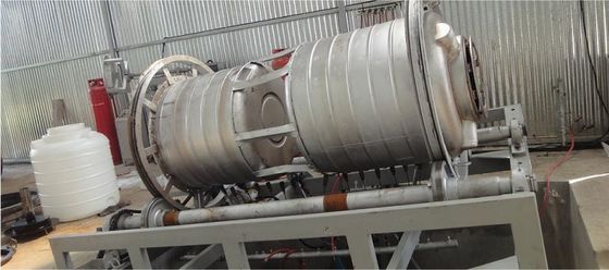 Buy Electric Plastic Rotational Moulding Machine Large Capacity Hot Air Circulation PLC Control online manufacture