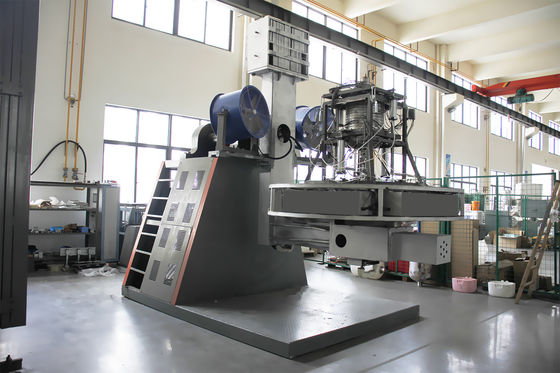 Buy Electric Heating PLC Control Roto Molding Machine Water Cooling online manufacture