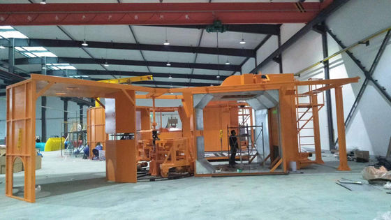 Buy Polyethylene 500-1000L Capacity Roto Molding Machine Water / Air Cooling 3 Phase Power online manufacture