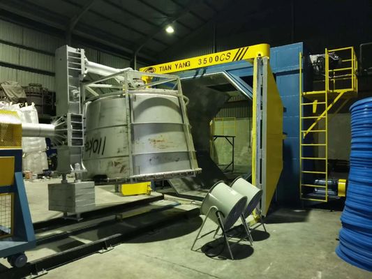 Buy Plastic Product Making Machine Shuttle Rotomolding Machine In China 3500 Automatic Plastic Molding Machine online manufacture