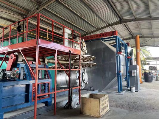 Buy Fully Automatic Roto Moulding Machine ，Shuttle roller molding machine，Rotary molding machine，Rotary plastic products production machine online manufacture