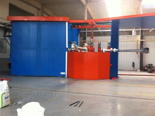Buy Tower Type Fully Automatic Roto Molding Machines PLC Controlled Multi Station online manufacture