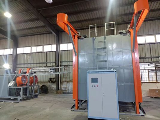 1-8rpm Automatic Shuttle Rotomolding Machine with PLC Operating System  A machine that can produce various plastic products.