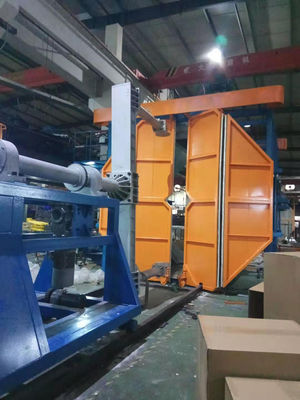 Hollow forming rotational molding machine  Automatic rotational molding product processing machine