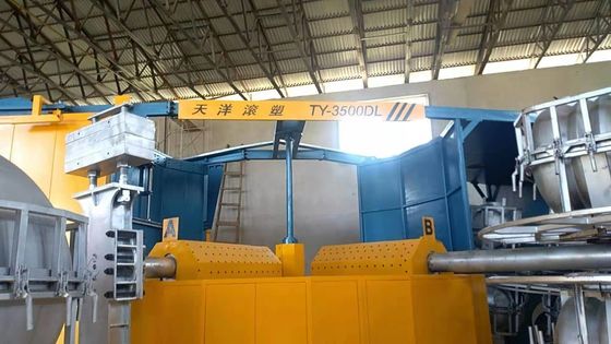 Free Standing Turret Roto Molding Machines