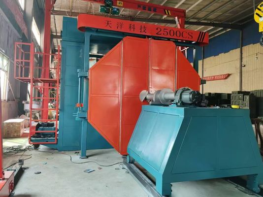 Advanced 2 Carriage Shuttle Rotoplastic Machinery With 10-50min Heating Time