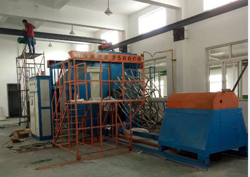 2500 Automatic Molding Shuttle Rotomolding Machine Plastic Forming