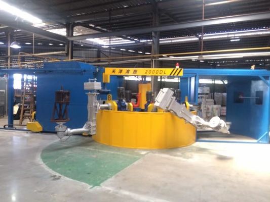Small 3 Arm Roto Casting Machine Fully Automatic